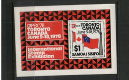 (15-10-2020) Samoa (mini-sheet) Toronto Canada CAPEX 78 Stamp Show - Samoa