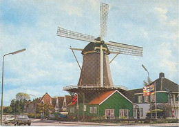 Amstelveen,  Molen "De Dikkert"  ( Een Raster Op De Kaart Is Veroorzaakt Door Het Scannen; De Afbeelding Is Helder) - Amstelveen