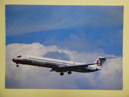 AIRLINE ISSUE / CARTE COMPAGNIE     MINERVE   MD-83 - 1946-....: Era Moderna