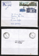 SOUTH AFRICA  1988 MIXED FRANKING REGISTERED AIRMAIL COVER To GERMANY  COVER 389 - Cartas & Documentos