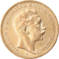 Monnaie, Etats Allemands, PRUSSIA, Wilhelm II, 20 Mark, 1900, Berlin, SUP+, Or - Sonstige & Ohne Zuordnung