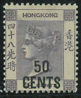 BK0997h - HONG KONG - STAMPS - SG # 46 --- MINT  Hinged MH - Nuovi