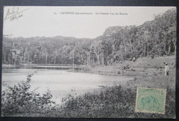 Guyane   Cayenne Le Premier Lac Du Rorota Cpa Timbrée - Cayenne