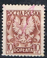 1951-52 - POLONIA / POLAND - SEGNATASSE / POSTAGE DUE - AQUILA / EAGLE. USATO / USED - Portomarken
