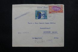 GUATEMALA - Enveloppe Commerciale De San Sebastian Pour La Suisse En 1960 Avec Vignette Au Dos  - L 73517 - Guatemala