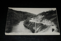 18436-                 LA BOURBOULE, LA ROUTE DU BARRAGE - 1914 - La Bourboule