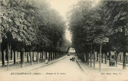 Ay En Champagne * Avenue De La Gare - Ay En Champagne