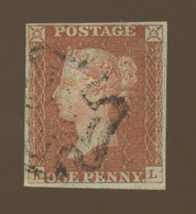 1 Penny Nice Stamp.of 1841.  K - L Corners Letters. .  Yv. Cote 150,-€   And 4 Nice Margins - Non Classificati