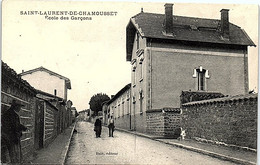 69 - SAINT LAURENT De CHAMOUSSET -- Ecole Des Garçons - Saint-Laurent-de-Chamousset