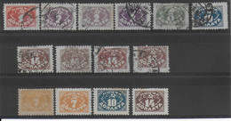 URSS - 1925 - PETIT LOT TAXE  */OB - NUANCES ! -  COTE YVERT = 125 EUR. - Impuestos