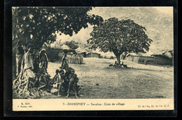 Dahomey Savalou Coin De Village__(4545) - Dahomey