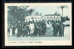 Dahomey Un Groupe De Chefs A Abomey__(4574) - Dahomey