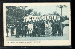 Dahomey Un Groupe De Chefs A Abomey__(4607) - Dahomey