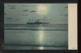 Germany Norderney Sonnenuntergang Auf See__(1896) - Norderney