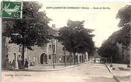 69 - SAINT LAURENT De CHAMOUSSET -- Route De Ste FOY - Saint-Laurent-de-Chamousset