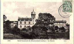 69 - SAINT LAURENT De CHAMOUSSET -- La Mairie - Saint-Laurent-de-Chamousset