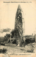 Quintin * Menhir De La Roche Longue * Dolmen Monolithe - Quintin