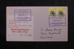 AFRIQUE DU SUD - Enveloppe De Karibid Pour Omitara En 1979 Avec étiquette Postale - L 73557 - Cartas