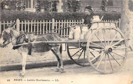 Vichy          03        Laitière Bourbonnaise. Ane Attelé    (voir Scan) - Vichy