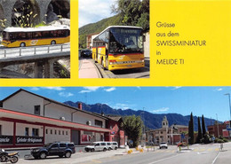 Melide  Postauto 3 Bild  Limitierte Auflage! - Melide