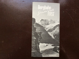 Delcampe - DEPLIANT TOURISTIQUE  BERGBAHN  Suisse Schweiz - Dépliants Turistici