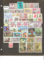 Yugoslavia - 1974. Complete Year, MNH - Años Completos