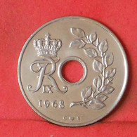 DENMARK 25 ORE 1968 -    KM# 855,1 - (Nº38372) - Denemarken