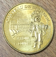 78 CHOISEL CHÂTEAU DE BRETEUIL LE CHAT BOTTÉ MDP 2011 MÉDAILLE MONNAIE DE PARIS JETON TOURISTIQUE MEDALS COINS TOKENS - 2011