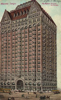 PC CPA FREEMASONRY, MASONIC TEMPLE IN CHICAGO, Vintage Postcard (b15979) - Otros & Sin Clasificación