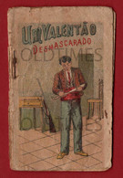 PORTUGAL - UM VALENTAO DESMASCARADO - BRINDE DA FABRICA DE DROPS E BOMBONS COSTA E JUNOY - 1902 MINI BOOK - Giovani