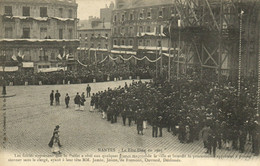 PC CPA FREEMASONRY, NANTES, LA FÉTE DIEN EN 1903, Vintage Postcard (b14441) - Otros & Sin Clasificación