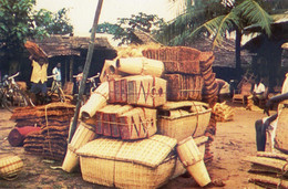 Nigeria - Raffia Market - Ikot Ekpene - Nigeria