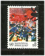 United Nations Vienna 1986 Africa In Need, Mi 55. Cancelled - Oblitérés