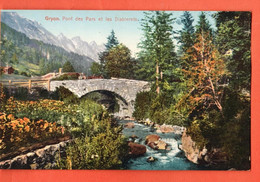 ZCC-31  Gryon POnt Des Pars Et Diablerets.  Rossier 8167, Non Circulé - Gryon