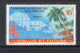 Wallis And Futuna 1962 - 5th South Pacific Conference, Pago-Pago - Stamp 1v -  Complete Set - MNH** Excellent Quality - Unused Stamps