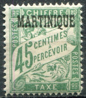 MARTINIQUE - Y&T Taxe N° 6 * - Timbres-taxe