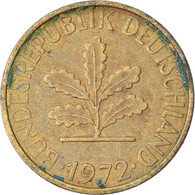 Monnaie, République Fédérale Allemande, 5 Pfennig, 1972, Hambourg, TB+, Brass - 5 Pfennig