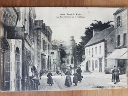 Pont L'Abbe.la Rue Kereon Et Le Château.édition Villard 3699 - Pont L'Abbe
