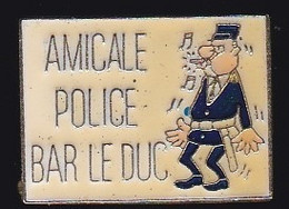 67627-Pin's.amicale Police.Bar Le Duc. - Police