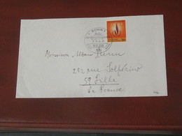 Allemagne Lettre Du 10 12 1969  De Bonn Pour Lille - Autres & Non Classés