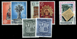 1974, Andorra Spanische Post, 88-89 U.a., ** - Autres & Non Classés