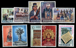 1972, Andorra Spanische Post, 78-82 U.a., ** - Otros & Sin Clasificación