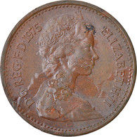 Monnaie, Grande-Bretagne, Elizabeth II, 1/2 New Penny, 1975, TB, Bronze, KM:914 - 1/2 Penny & 1/2 New Penny