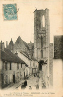 Larchant * La Rue De L'église * Villageois - Larchant