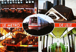 METRO - LILLE 1987 - POSTE CONTRÔLE PCC - Métro
