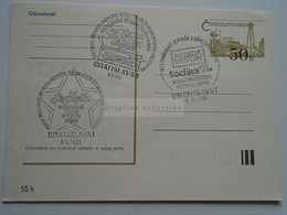 D174524  Entier Postal Stationery  Ganzsache   SOCFILEX'81  Bratislava  -Slovakia Czechoslovakia - Non Classés
