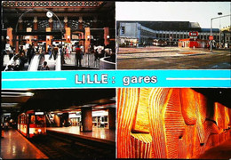 METRO - LILLE -  GARE 1987 - Métro