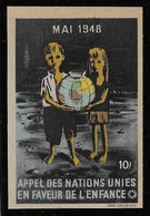 France - Vignette Appel Des Nations Unies 1948 - Neuf * Avec Charnière - TB - Sonstige & Ohne Zuordnung