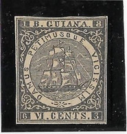 Guyane Anglaise N°30 - Essai En Noir - Neufs Sans Gomme - TB - Guyane Britannique (...-1966)