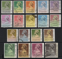 Hong Kong (13) 1987 Definitives. Selected Used Values. - Altri & Non Classificati